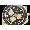 Daytona 126518LN 904L YG/CER/RU Black/Gold/Dia ESF A4131