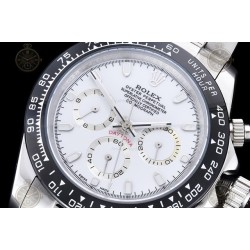 Daytona 126509 SS/SS/CER White/Stk GDF A3836