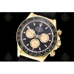 Daytona 126518LN 904L YG/CER/RU Black/Gold/Stk ESF A4131