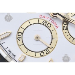 Daytona 126518LN 904L YG/CER/RU White/Stk ESF A4131