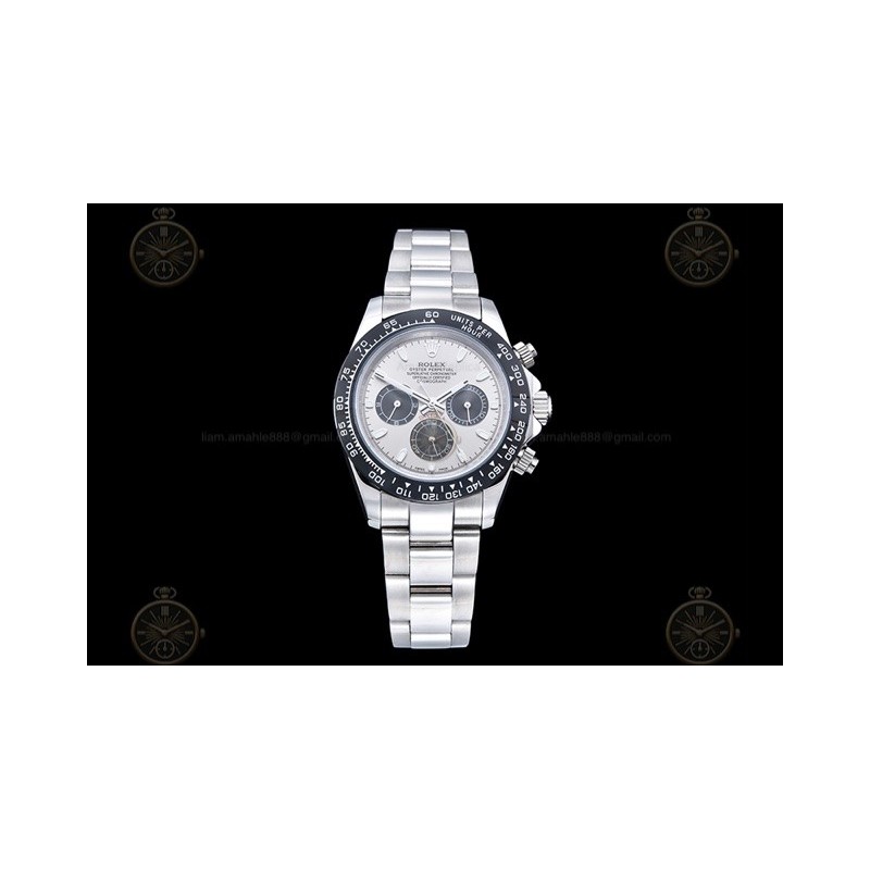 Daytona 126509 SS/SS/CER Grey/Black/Stk GDF A3836