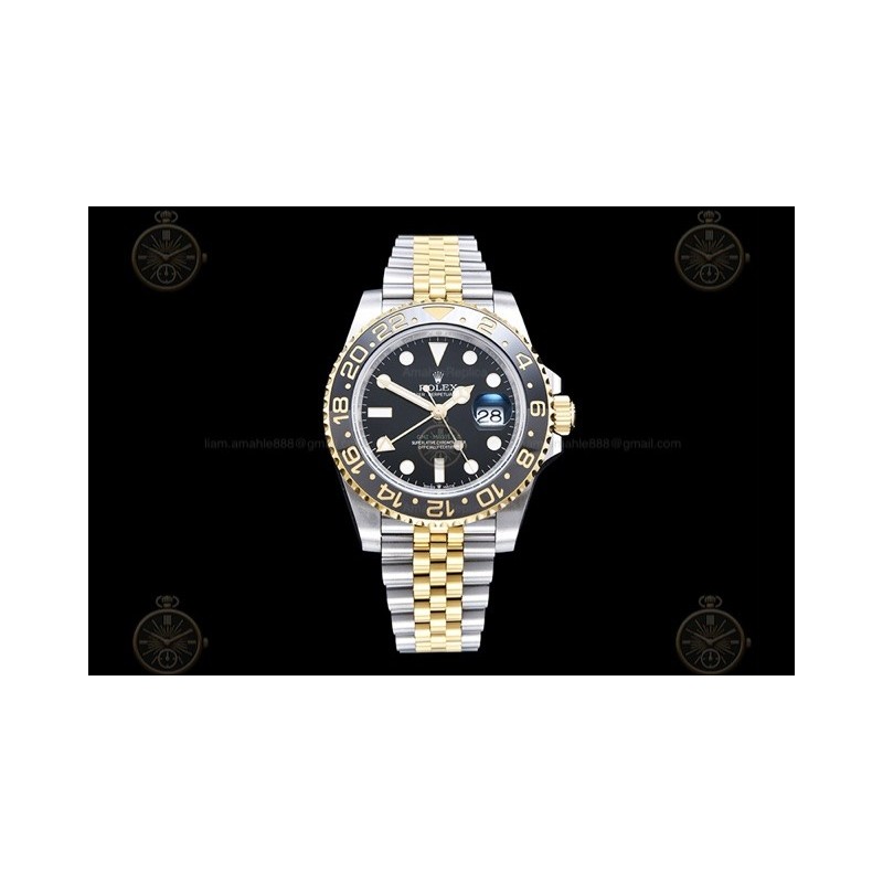 GMT-Master II 126713GRNR 904L RG/SS/CER/Jub Black/Dot EWE SH3285 CHS