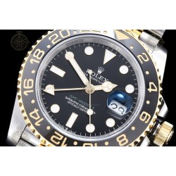 GMT-Master II 126713GRNR 904L RG/SS/CER/Jub Black/Dot EWE SH3285 CHS