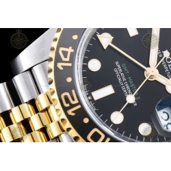 GMT-Master II 126713GRNR 904L RG/SS/CER/Jub Black/Dot EWE SH3285 CHS