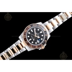 GMT-Master II 126711CHNR 904L RG/SS/CER/Oys Black/Dot EWE SH3285 CHS