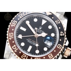 GMT-Master II 126711CHNR 904L RG/SS/CER/Oys Black/Dot EWE SH3285 CHS