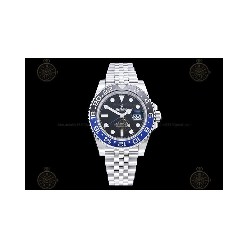 GMT-Master II 126710BLNR 904L SS/CER/Jub Black/Dots EWE SH3285