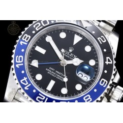 GMT-Master II 126710BLNR 904L SS/CER/Jub Black/Dots EWE SH3285