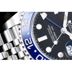 GMT-Master II 126710BLNR 904L SS/CER/Jub Black/Dots EWE SH3285