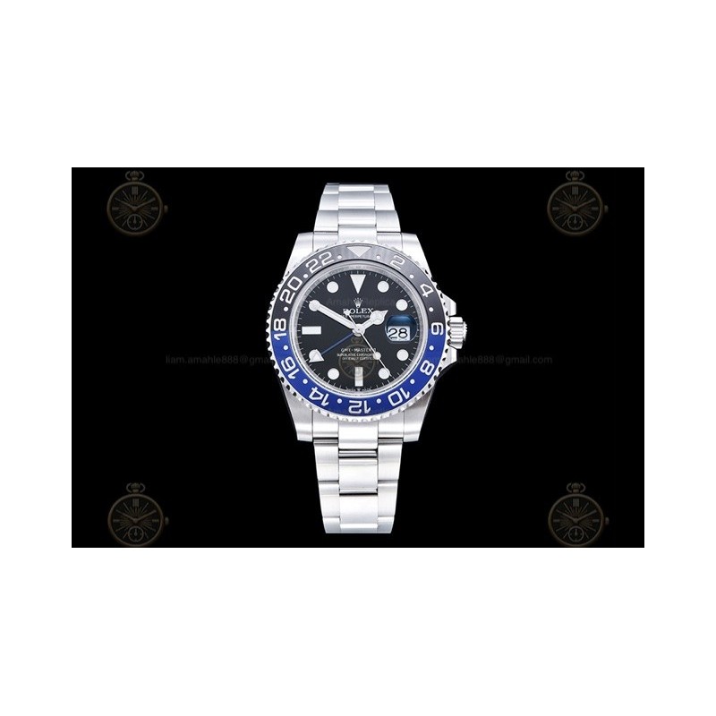 GMT-Master II 126710BLNR 904L SS/CER/Oys Black/Dots EWE SH3285