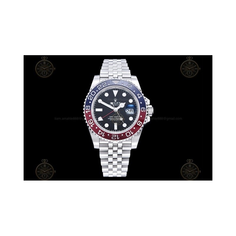 GMT-Master II 126710BLRO 904L SS/CER/Jub Black/Dots EWE SH3285