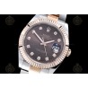 Datejust 41mm 126331 904L RG-SS/Flt/Oys Brown/Dia EWE A3235