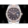 Datejust 41mm 126331 904L RG-SS/Flt/Oys Brown/Dia EWE A3235