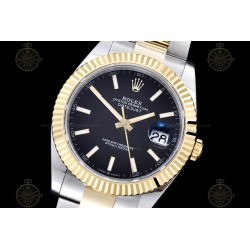 Datejust 41mm 126333 904L YG/SS/Flt/Oys Black/Stk EWE A3235