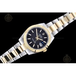 Datejust 41mm 126333 904L YG/SS/Flt/Oys Black/Stk EWE A3235