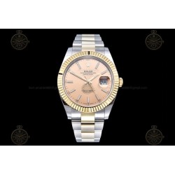 Datejust 41mm 126333 904L YG/SS/Flt/Oys Gold/Stk EWE A3235