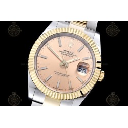 Datejust 41mm 126333 904L YG/SS/Flt/Oys Gold/Stk EWE A3235