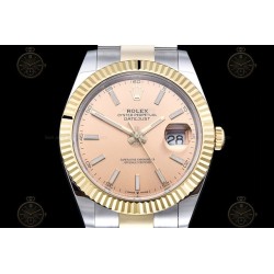 Datejust 41mm 126333 904L YG/SS/Flt/Oys Gold/Stk EWE A3235