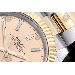 Datejust 41mm 126333 904L YG/SS/Flt/Oys Gold/Stk EWE A3235