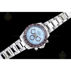 Daytona 126509 SS/SS/CER Ice Blue/Stk GDF A3836