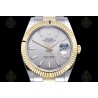 Datejust 41mm 126333 904L YG/SS/Flt/Oys Grey/Stk EWE A3235