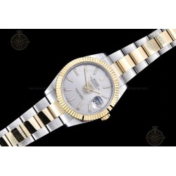 Datejust 41mm 126333 904L YG/SS/Flt/Oys Grey/Stk EWE A3235