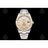 Datejust 41mm 126333 904L YG/SS/Flt/Oys Honeycomb Gold/Stk EWE A3235