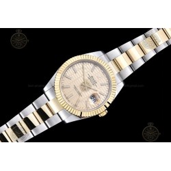 Datejust 41mm 126333 904L YG/SS/Flt/Oys Honeycomb Gold/Stk EWE A3235