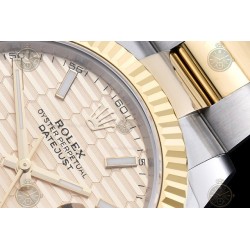 Datejust 41mm 126333 904L YG/SS/Flt/Oys Honeycomb Gold/Stk EWE A3235