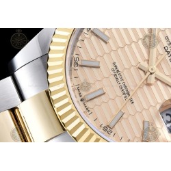 Datejust 41mm 126333 904L YG/SS/Flt/Oys Honeycomb Gold/Stk EWE A3235