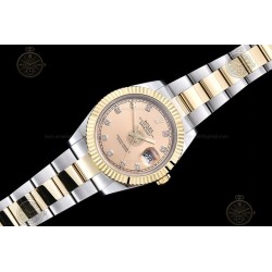 Datejust 41mm 126333 904L YG/SS/Flt/Oys Gold/Dia EWE A3235