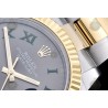 Datejust 41mm 126333 904L YG/SS/Flt/Oys Grey/Rmn EWE A3235