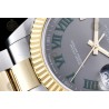 Datejust 41mm 126333 904L YG/SS/Flt/Oys Grey/Rmn EWE A3235