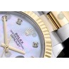 Datejust 41mm 126333 904L YG/SS/Flt/Oys White MOP/Dia EWE A3235