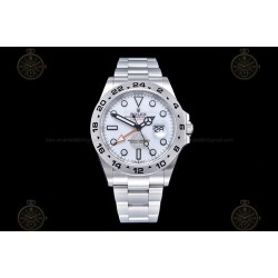 Explorer II 226570 904L SS/SS White/Dot JVS VR3285 CHS