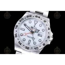 Explorer II 226570 904L SS/SS White/Dot JVS VR3285 CHS