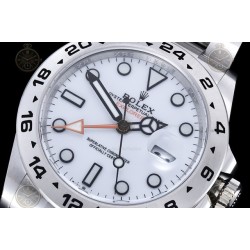 Explorer II 226570 904L SS/SS White/Dot JVS VR3285 CHS