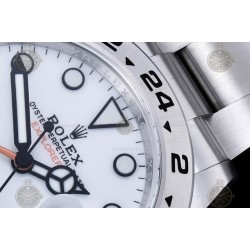 Explorer II 226570 904L SS/SS White/Dot JVS VR3285 CHS