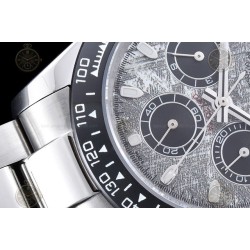 Daytona 126509 SS/SS/CER P.Meteorite/Black/Stk GDF A3836