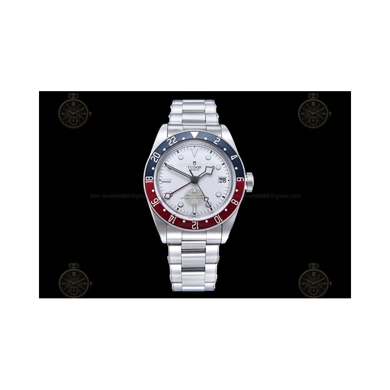 Black Bay GMT SS/SS White/Dot ZF Asia 2836