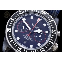 Tudor Pelagos FXD Chronograph Red Bull TI/NY Blue/Dot M+F A7750