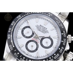 Daytona 126509 SS/SS/CER White/Stk GDF A3836