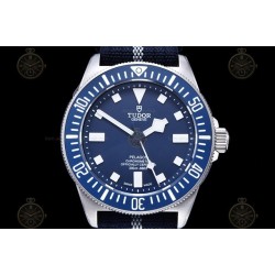 Tudor Pelagos FXD 25707B TI/NY Blue/Dot M+F 8N24