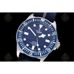 Tudor Pelagos FXD 25707B TI/NY Blue/Dot M+F 8N24