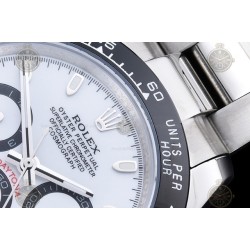 Daytona 126509 SS/SS/CER White/Stk GDF A3836