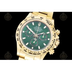 Daytona 116508 904L YG Green/Stk N6F A4130