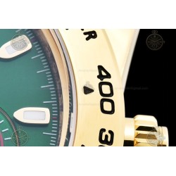 Daytona 116508 904L YG Green/Stk N6F A4130