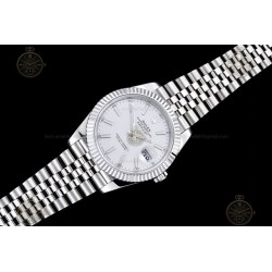 Datejust 41mm 904L SS/Flt/Jub White/Stk GMF VR3235