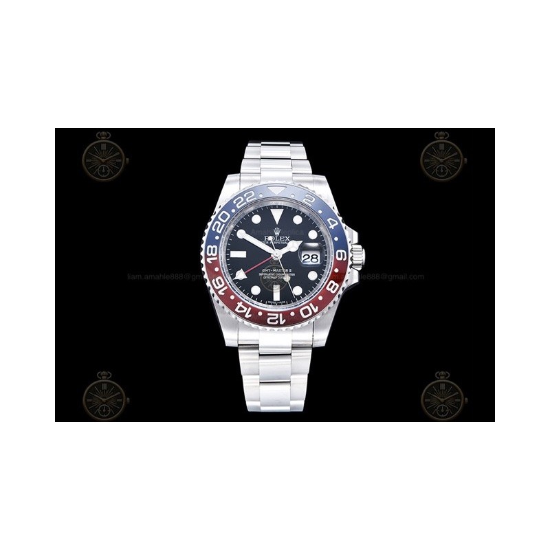 GMT-Master II 116710BLRO 904L SS/CER/Oys Black/Dot Noob A3285