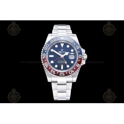 GMT-Master II 116710BLRO 904L SS/CER/Oys Blue/Dot Noob A3285